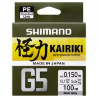 Pintas valas Shimano KAIRIKI G5 150m Steel Grey