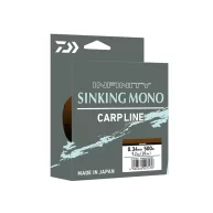Monofilamentinis valas Daiwa INFINITY Sinking Mono Brown