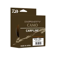 Monofilamentinis valas Daiwa INFINITY CAMO Brown Camo